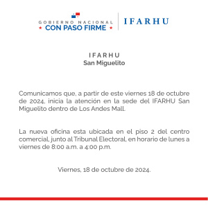 IFARHU San Miguelito