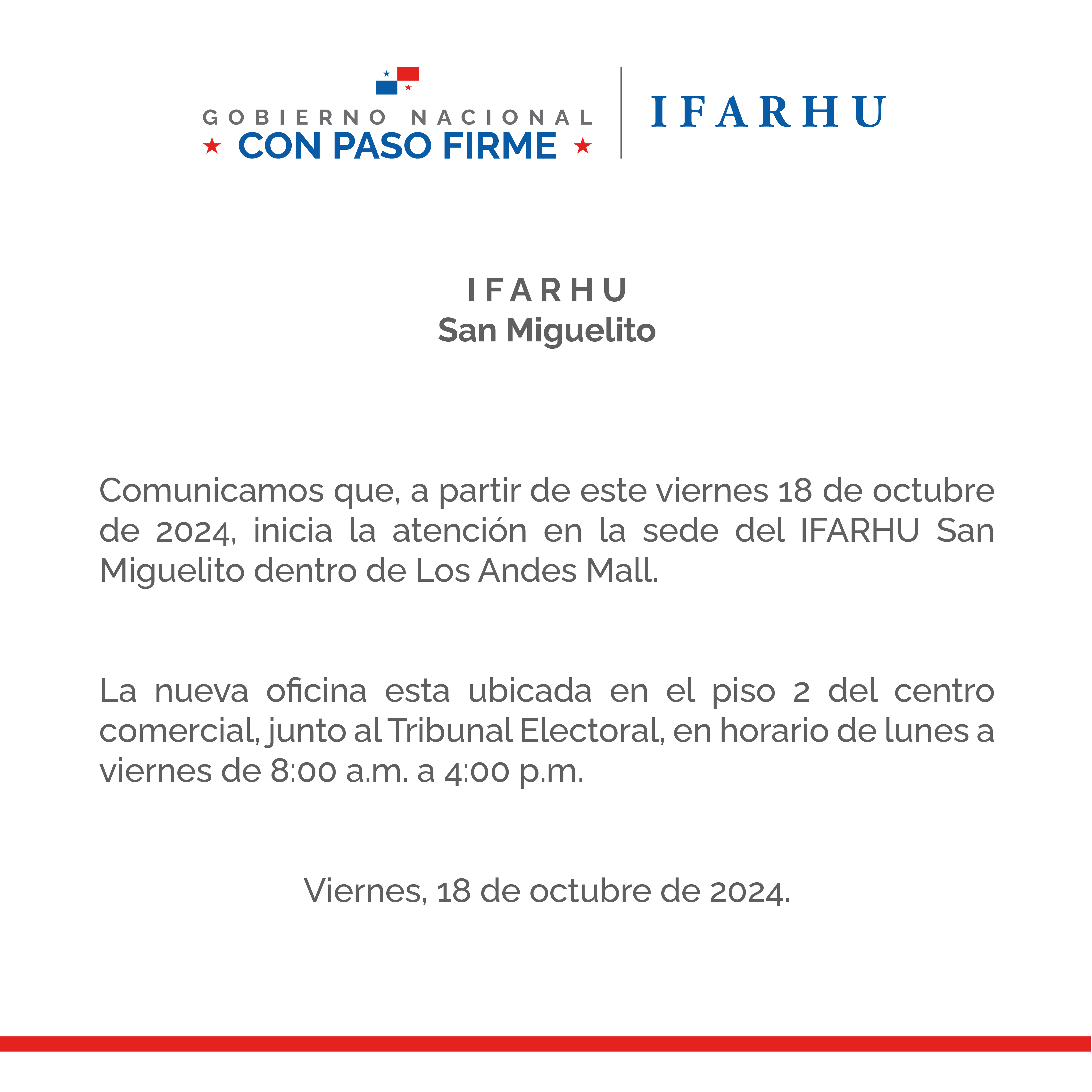 IFARHU San Miguelito