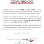 COMUNICADO NOVIEMBRE