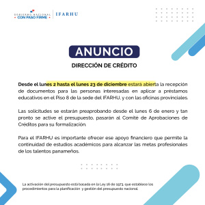 anuncio de credito