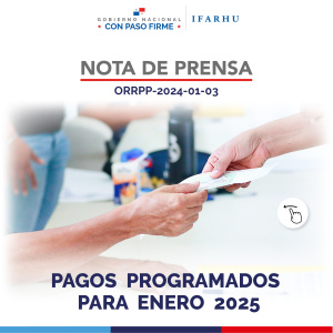 PAGOS  PROGRAMADOS  PARA  ENERO  2025