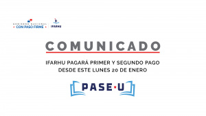 IFARHU PAGARÁ PRIMER Y SEGUNDO PAGO DESDE ESTE LUNES 20 DE ENERO